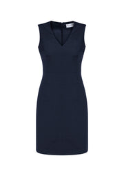 Women's Sleeveless V Neck Dress