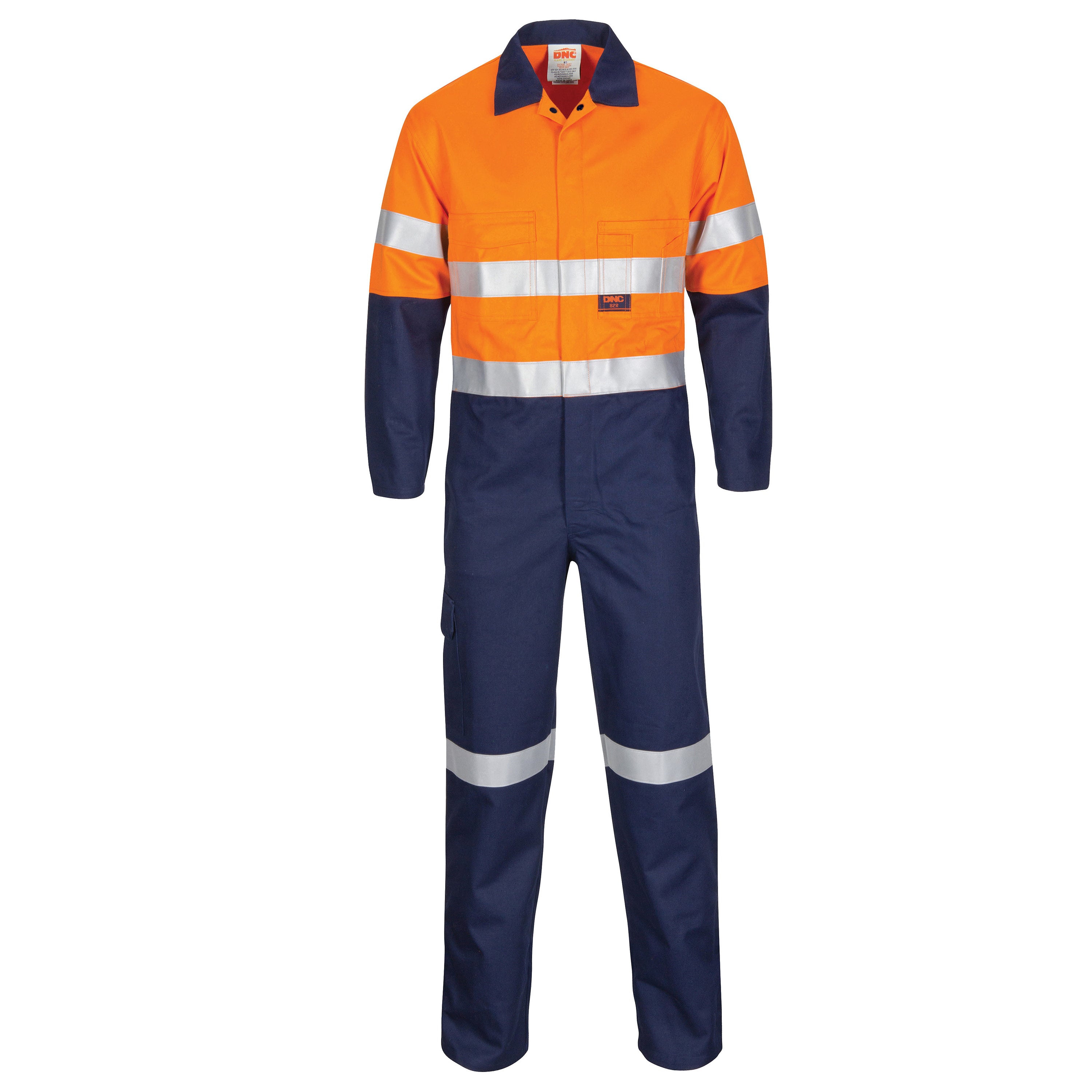 Flame Retardant 2 Tone Coverall With Tape