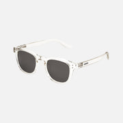 Havana Gloss Clear Crystal Frame With Grey Polarized Lens