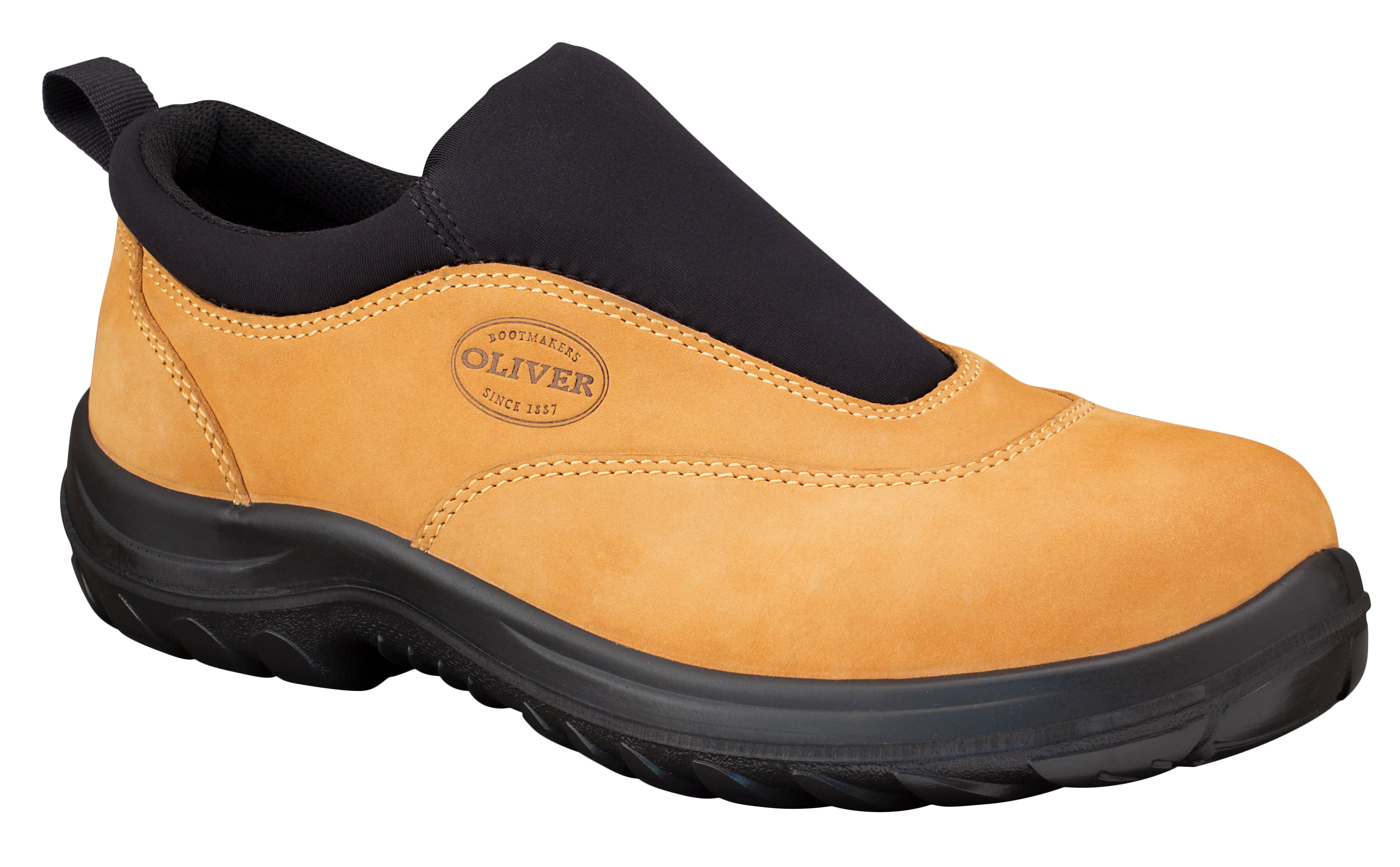 Oliver WB 34 Series Black Elastic Sided Boot