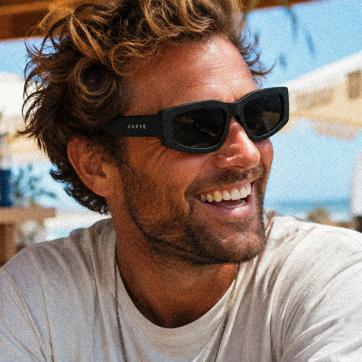 Tempted - Matte Black Frame Grey Polarized Lens 35313