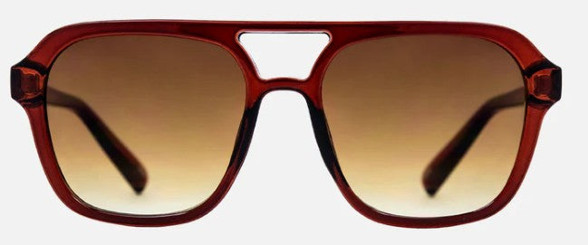Carve Londyn Crystal Pecan Frame Gradient Lens Brown