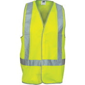 Day & Night Safety Vest With H Pattern & Cross Back R/Tape