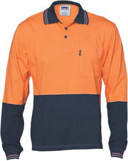Hi Vis Cool-breeze Cotton Jersey Polo Shirt