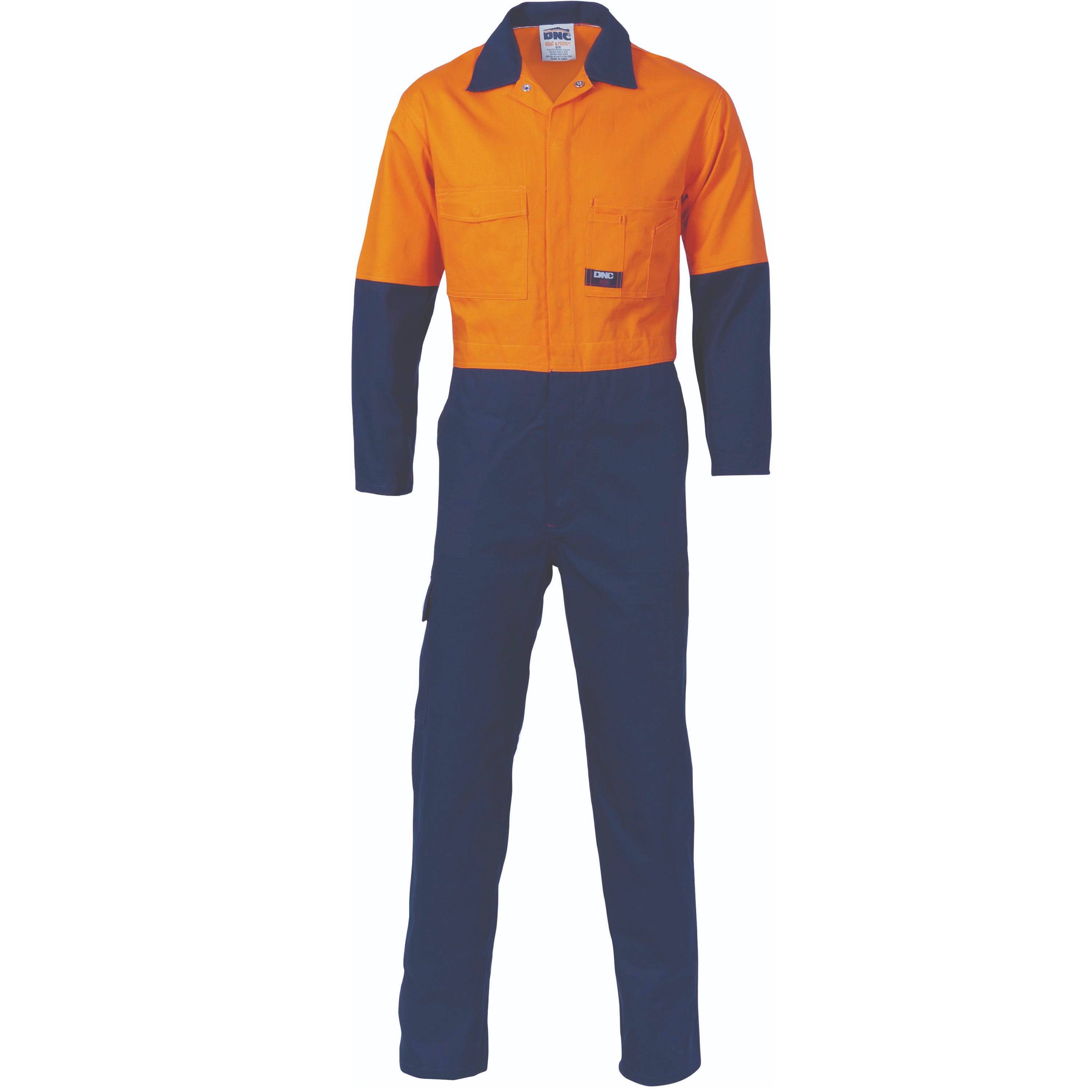 Hi Vis Two Tone Cott On Coverall