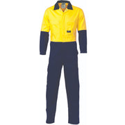 Hi Vis Two Tone Cott On Coverall