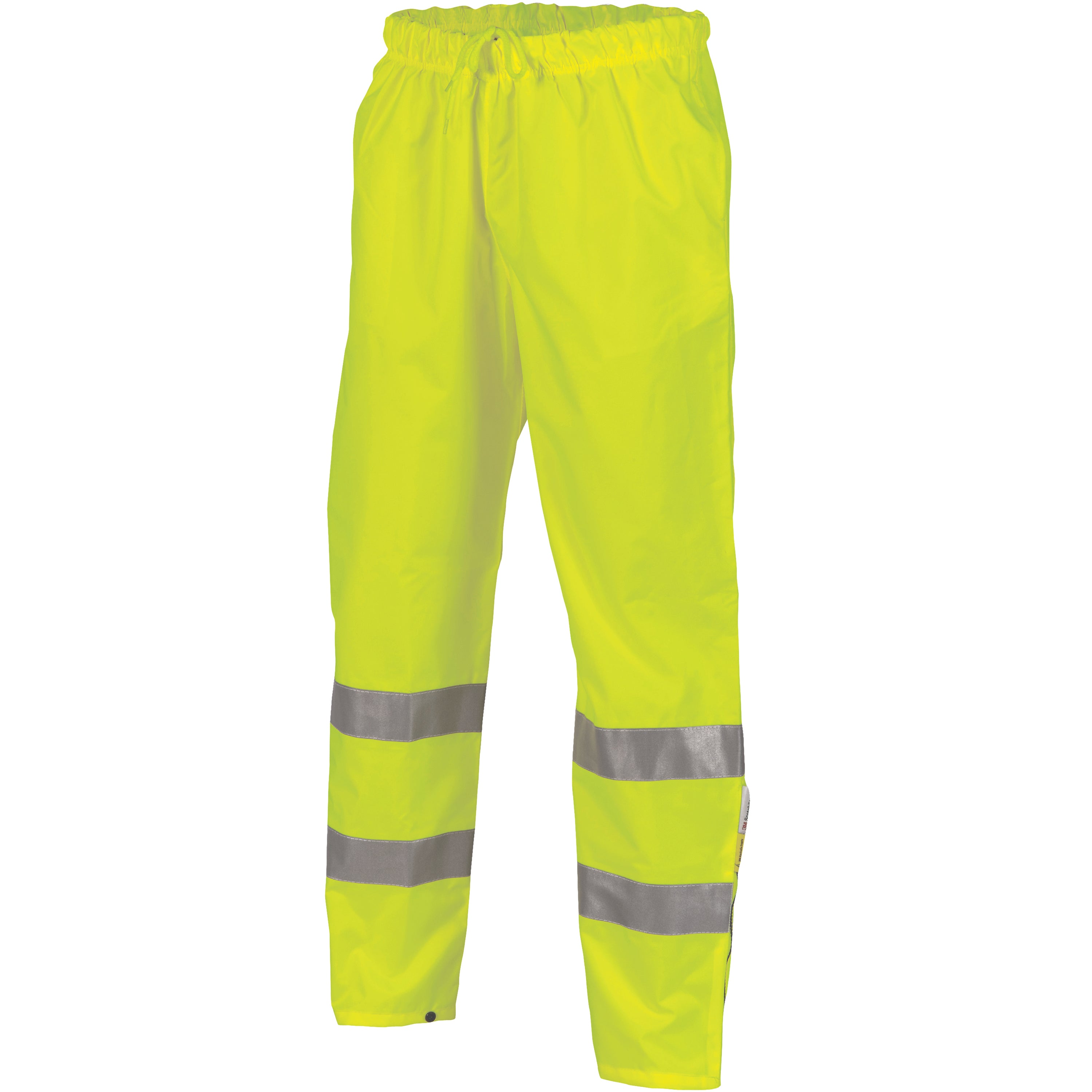 DNC Hi Vis Breathable Rain Trousers With R/Tape