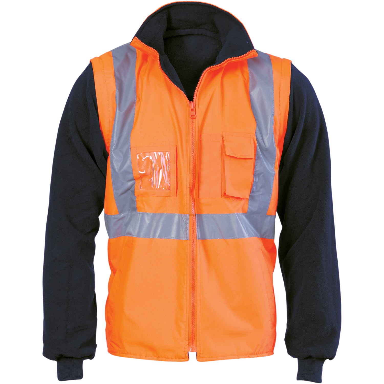 Hi Vis Cross Back D/N 4 in 1