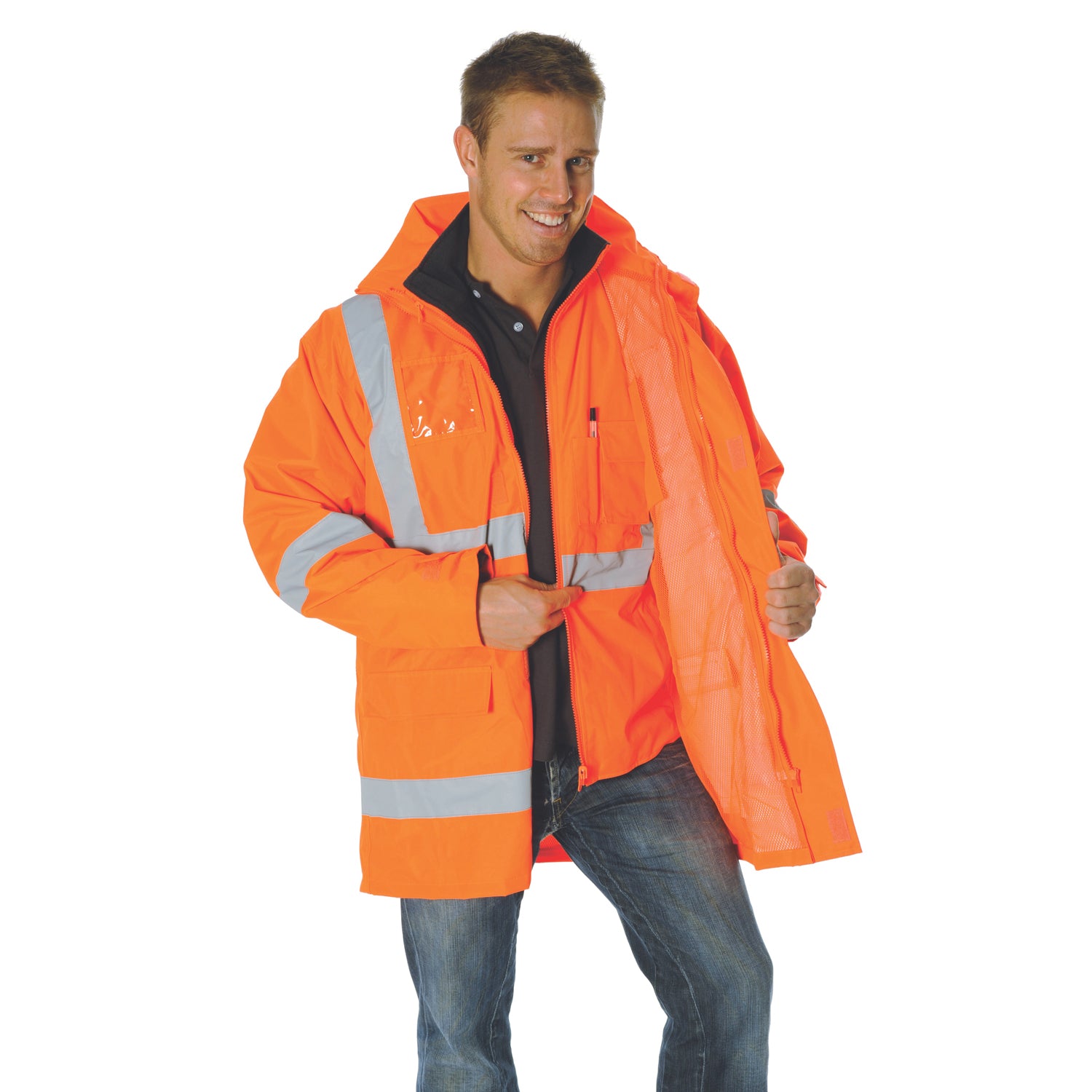 Hi Vis Cross Back D/N 6 in 1