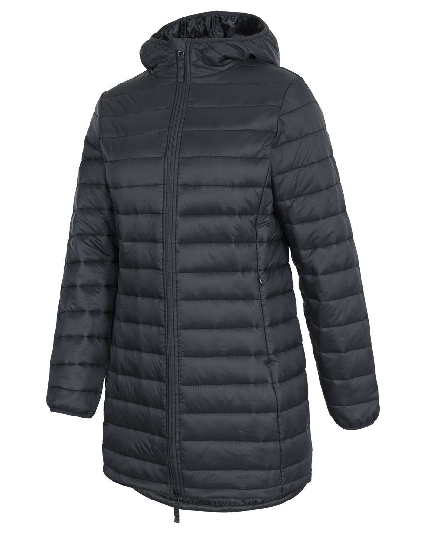JB's Ladies Puffer Coat Black 3APC1