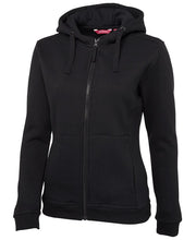 Ladies Full Zip Fleecy Hoodie