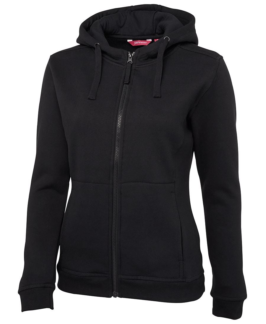 Ladies Full Zip Fleecy Hoodie