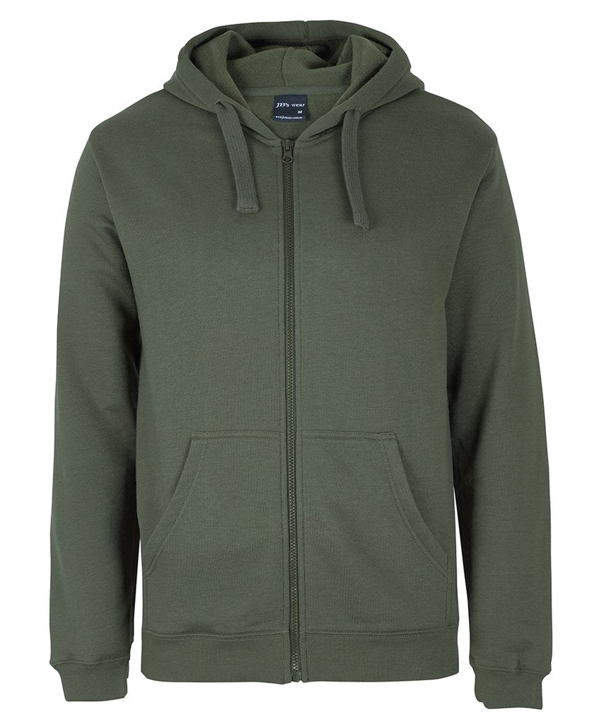 Jb's Adults P/c Full Zip Hoodie