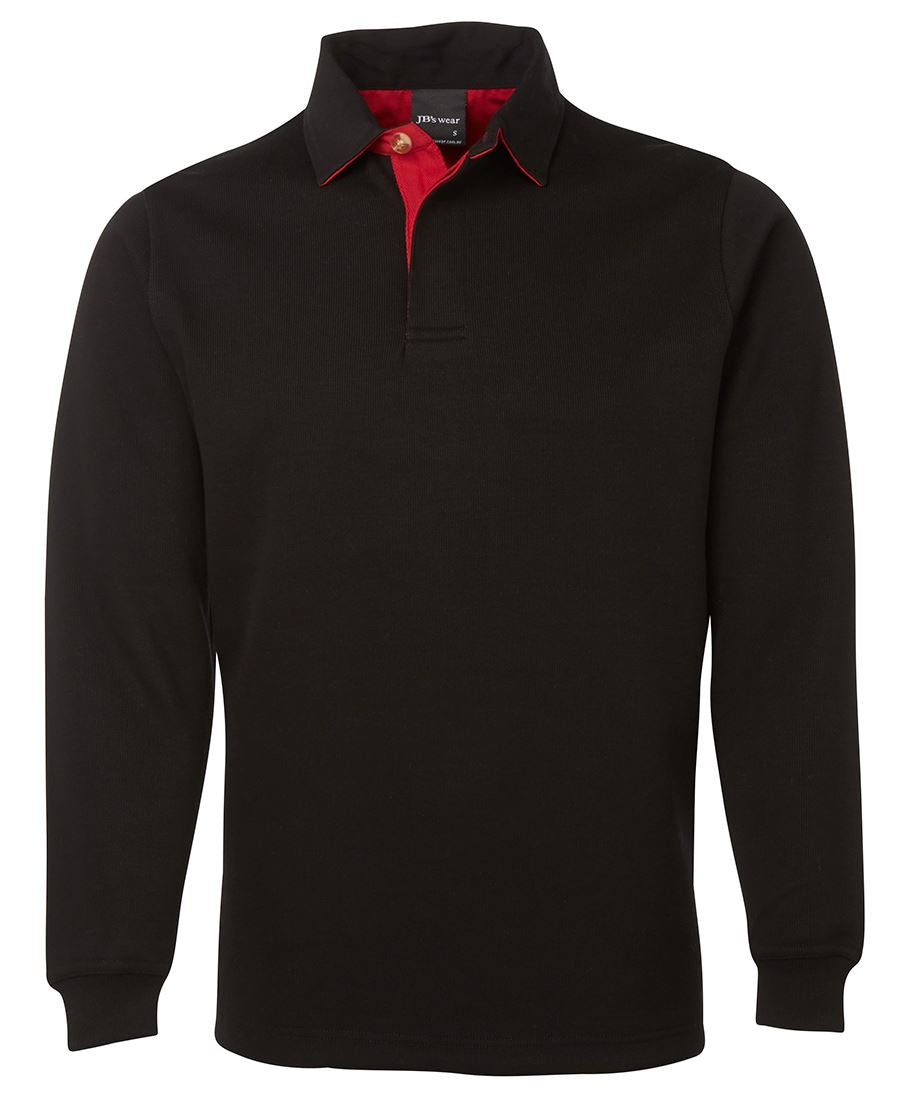 2 Tone Rugby L/S Polo 3RT