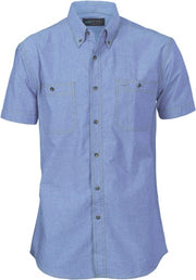 DNC Cotton Chambray Shirt - S/S