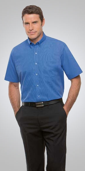Micro Check Short Sleeve Shirt