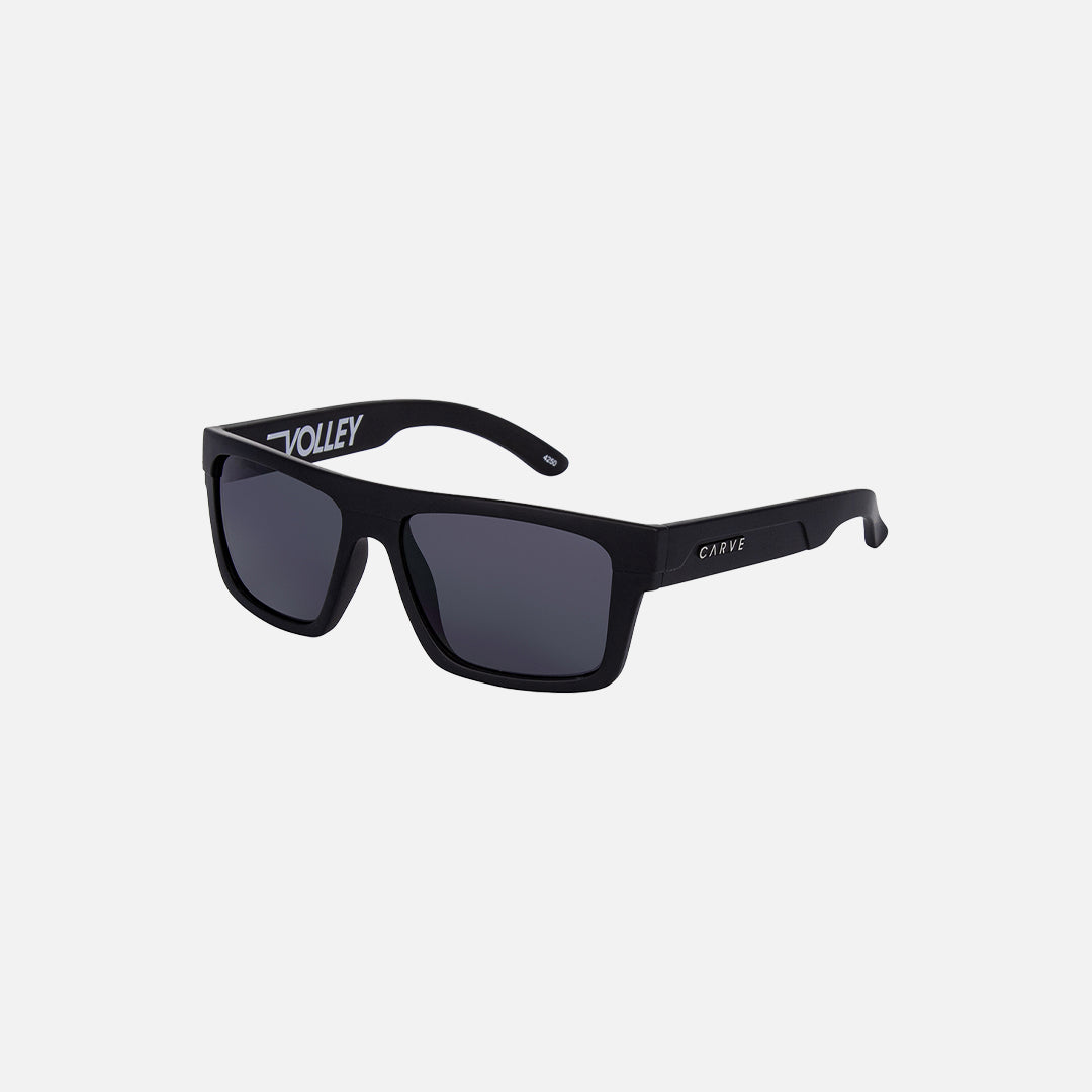 Volley Jr Matt Black Frame Sunglasses
