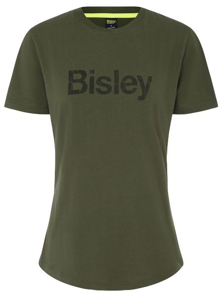 Bisley Women's Cotton Logo Tee BKTL064