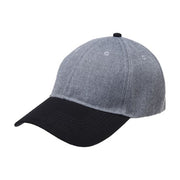 Curved Heather Cap