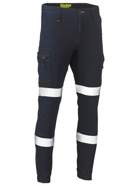Flex And Move Stretch Denim Cargo Cuffed Pants BPC6335T