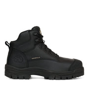 Oliver 130mm Black Zip Sided Hiker Boot