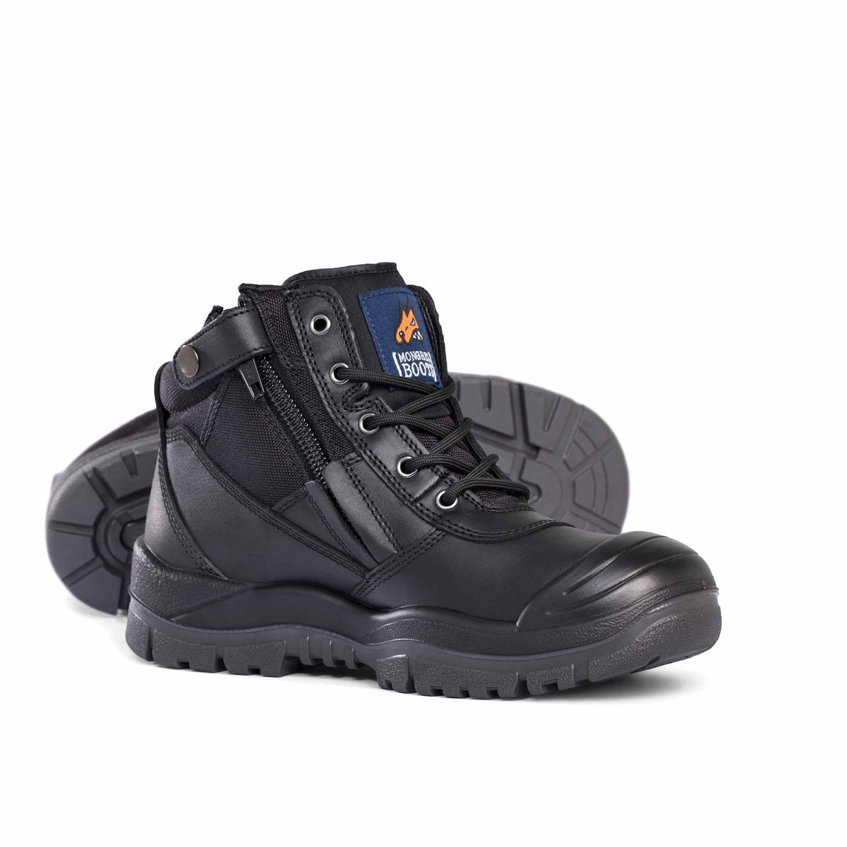 Mongrel Black Zipsider Boot 461020
