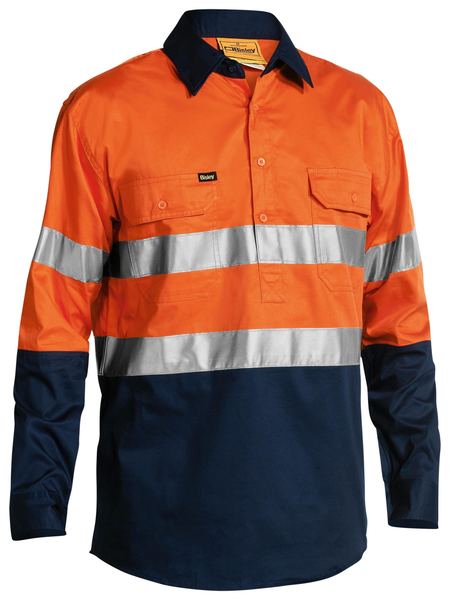 2 Tone Hi Vis Cool Lightweight Closed Front BSC6896