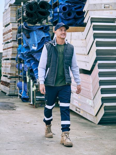Flex And Move Stretch Denim Cargo Cuffed Pants BPC6335T