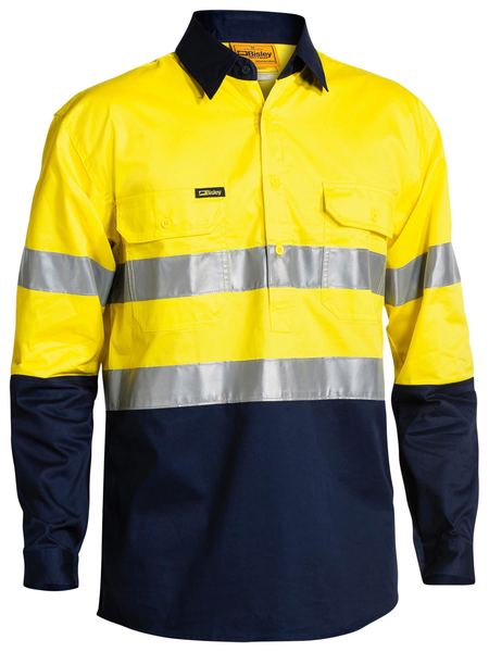 2 Tone Hi Vis Cool Lightweight Closed Front BSC6896