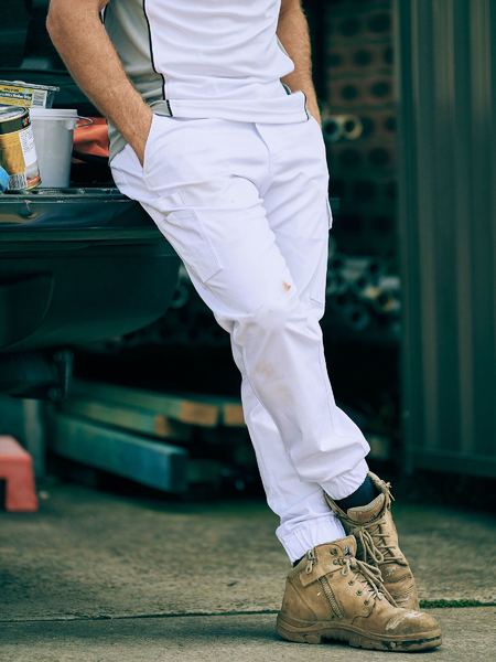 Stretch Cotton Drill Cargo Cuffed Pants BPC6028