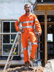 Bisley Taped Hi Vis Coveralls BC607T8