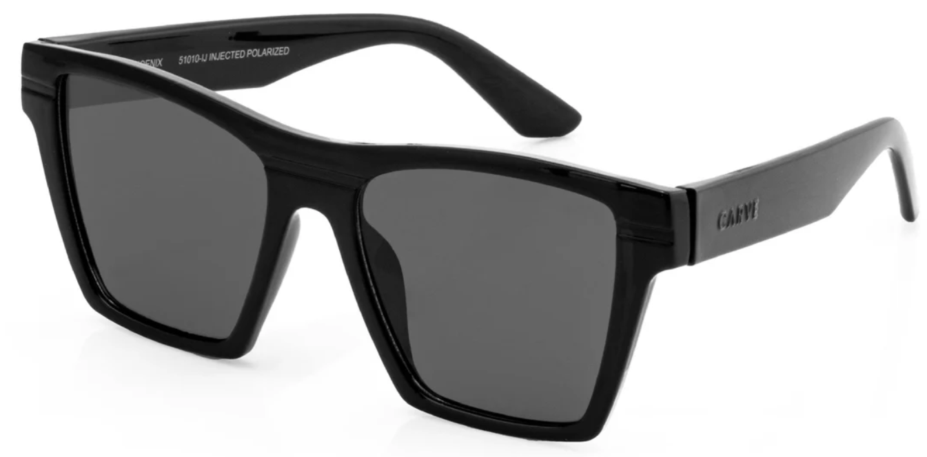 Phoenix Floatable Gloss Black Frame With Grey Injected Polarized Hydrophobic Lens