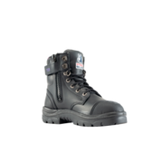 Ladies Argyle TPU Zip Scuff Boot