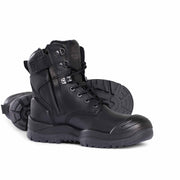 Black High Ankle Zipsider Boot 561020