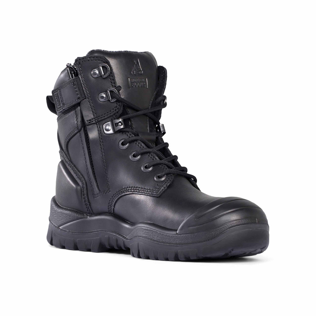 Black High Ankle Zipsider Boot 561020