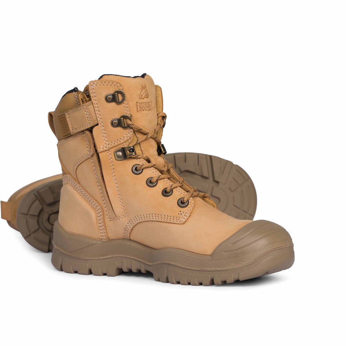 Mongrel Wheat High Ankle Zipsider Boot 561050
