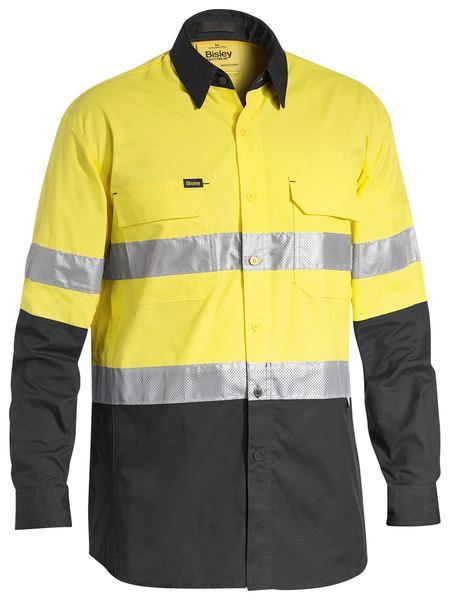 Bisley 3M Taped X Airflow Ripstop Hi Vis Shirt L/S BS6415T