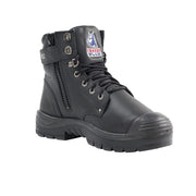 Boots Safety Argyle Metatarsal C/W Nitrole Sole & Bump Cap - Black