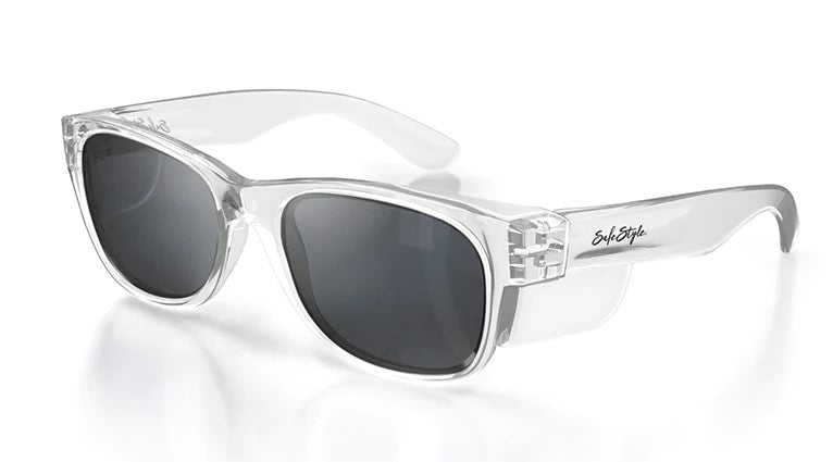 Classics Clear Frame Polarised Lens