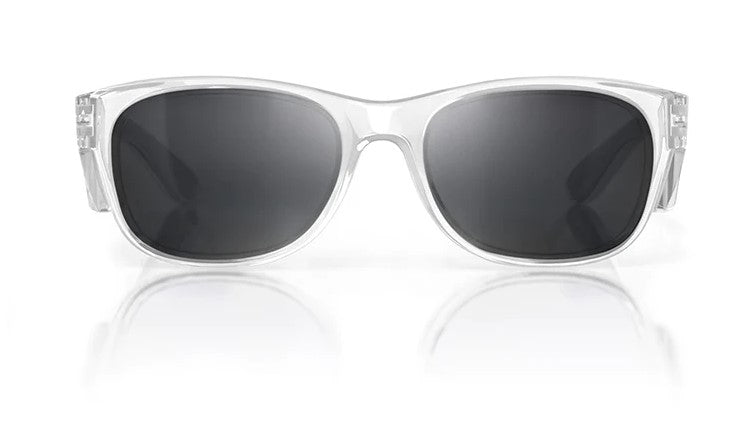 Classics Clear Frame Polarised Lens