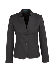 Women's Cool Stretch Short Jacket With Reverse Lapel