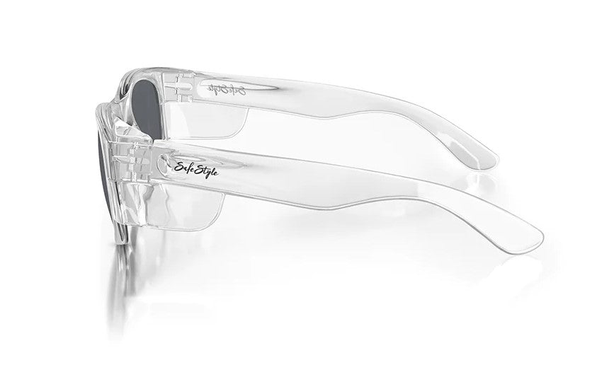 Classics Clear Frame Polarised Lens