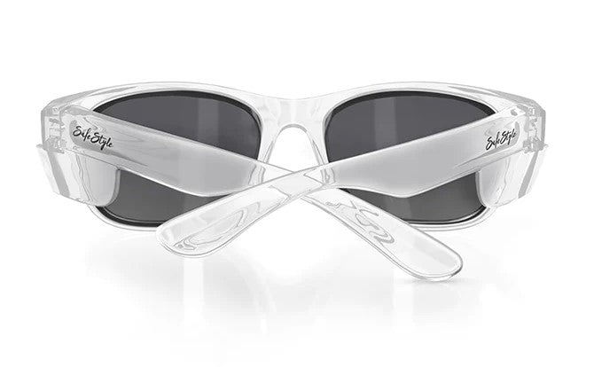 Classics Clear Frame Polarised Lens