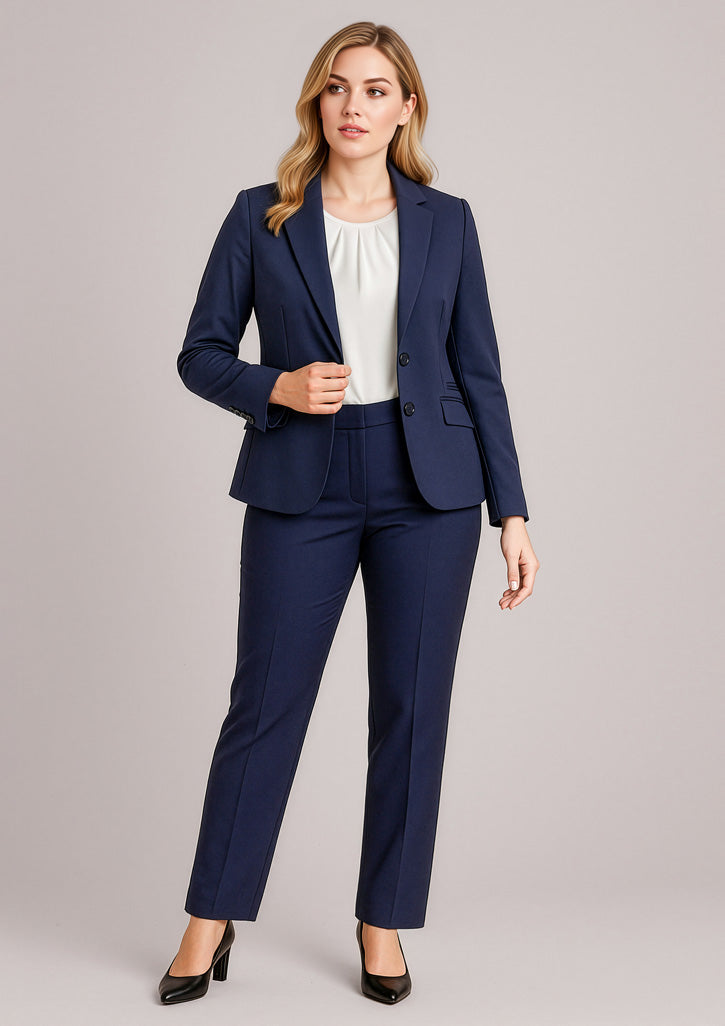 Women's 2 Button Mid Length Jacket 60719