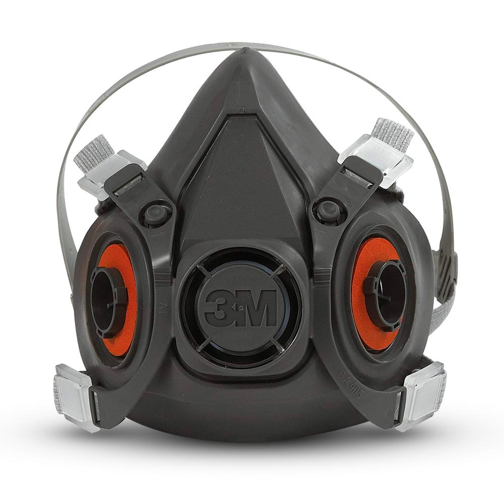 3M Half Facepiece Reusable Respirator 6300, Respiratory Protection, Large