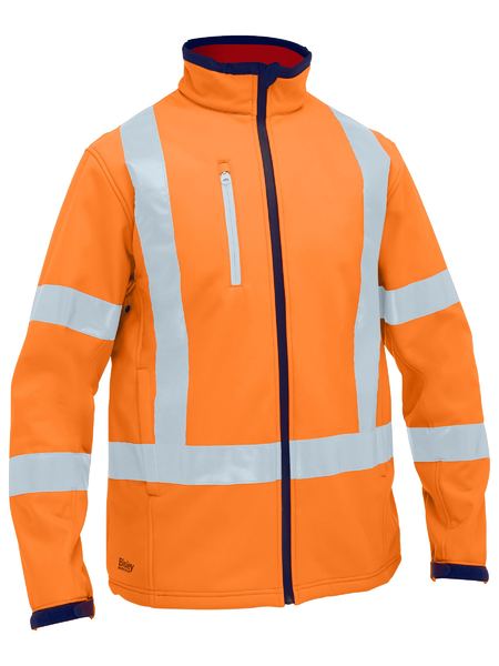 X Taped Hi Vis Soft Shell Jacket BJ6059XT