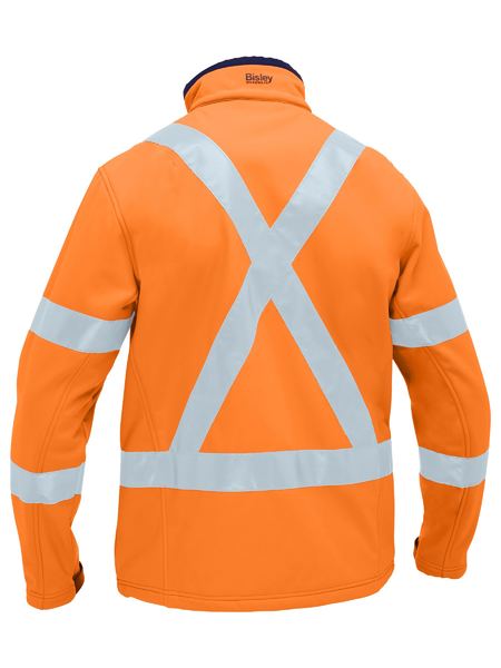 X Taped Hi Vis Soft Shell Jacket BJ6059XT