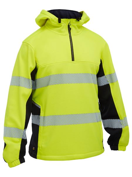 Flx & Move™ Hi Vis Taped Liquid Repellent Fleece Hoodie BK6571T