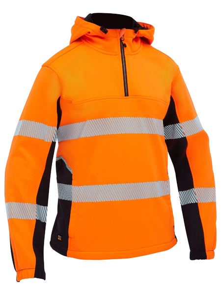 Flx & Move™ Hi Vis Taped Liquid Repellent Fleece Hoodie BK6571T