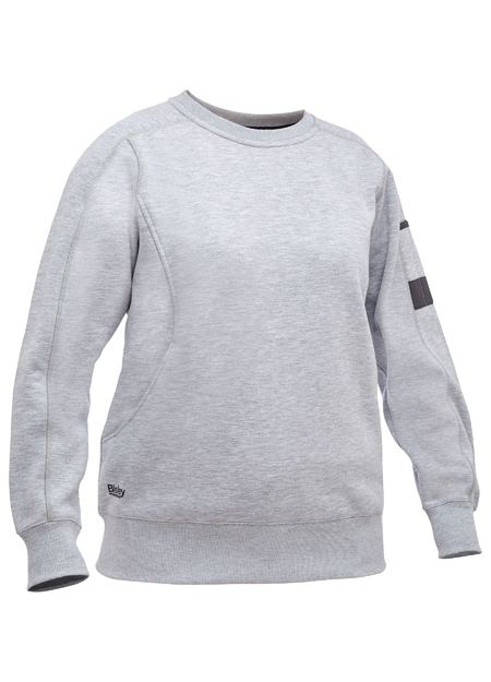 Women's Fleece Crew Neck Jumper BKL6723